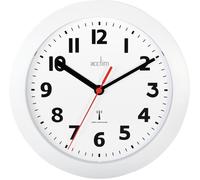 ACCTIM - Parona 23cm Radio Controlled Analogue Wall Clock - White