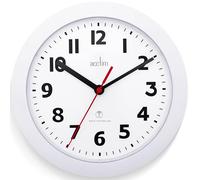 Acctim Parona Wall Clock Radio Controlled (White)