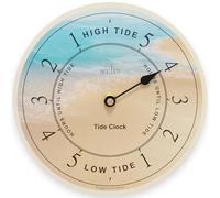 Acctim Portland Tidal Wall Clock High & Low Tide Blue/Yellow 20cm
