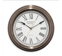 Towcester Clock Works Co. Acctim 26708 Redbourn Wall Clock, Gold, 30 cm L x 30 cm W