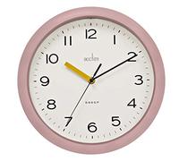 Acctim Rhea 22850 Wall Clock in Dusty Rose