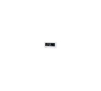 Acctim Rialto Digital Alarm Clock Radio Controlled Coloured VA Display White