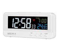 Acctim Rialto White Radio Controlled Alarm Clock, White