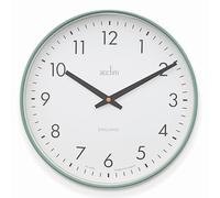 Riley Retro Wall Clock 30cm Acctim Pale Green One Size