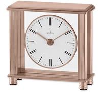 Acctim Shelford Mantel Clock, Rose Gold