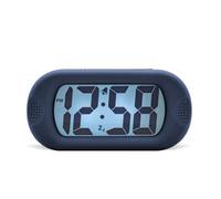 Acctim Silicone Digital Alarm Clock Smartlite® Crescendo Alarm Easy Read Jumbo Display Silicone Case Dark Blue