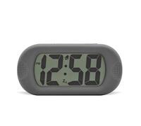 Acctim Silicone Digital Alarm Clock Smartlite Crescendo Alarm Easy Read Jumbo Display Silicone Case Grey