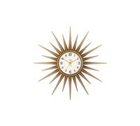 Acctim 21760 Stella Sprayed Starburst Wall Clock, Gold