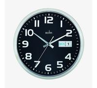 Acctim Supervisor Black Dial Wall Clock 21023