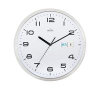 Acctim Supervisor Wall Clock 320mm Chrome/White 21027