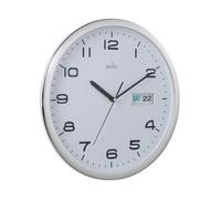 Acctim Supervisor Wallclock 320Mm Chr/Wh NEW