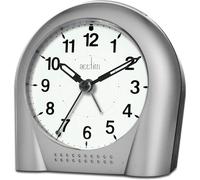 Acctim Sweeper Smartlite Silver Alarm Clock - Size: 14.6 x 11.8 x 6.6cm - Wilko
