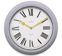 Acctim Turin Wall Clock - Indoor/Outdoor - Mist Grey 35.5cm