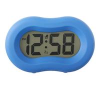 Acctim Vierra Silicon Alarm Clock Morrocan Blue, Blue