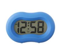 Acctim Vierra Digital Alarm Clock Smartlite Superbrite Crescendo Alarm Silicone Case Moroccan Blue