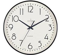 Acctim Wall Clock 22563 25 x 25 x 4 x 25 cm Black