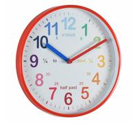 Acctim Wickford Quartz clock Round Red