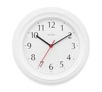 Acctim Wycombe Kitchen Wall Clock Quartz Arabic Numerals White 22cm 21412