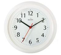 Acctim Wycombe Wall Clock White (One Size)