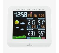 Acctim Wyndham Colour Digital Barometer Clock 16192