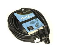 Accu Cable 15m 3 Pin DMX Cable - Black