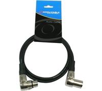 Accu Cable 1.5m XLR-XLR Microphone Audio Cable