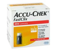 Accu-Chek Fastclix Box of 204 - REF: ACC001
