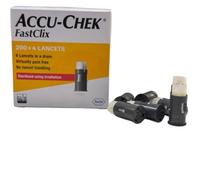 Accu-Chek Fastclix Lancets 200+4