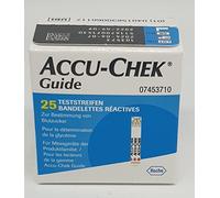 ACCU CHEK GUIDE 25 STRIPS RETA