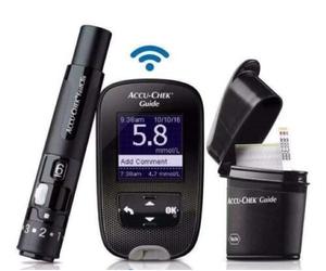 Accu-Chek Guide Blood Glucose Monitor,Meter,Lancets,Device,Case,Test Strips Incl