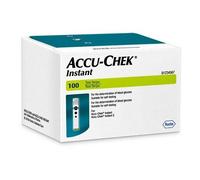 ACCU-CHEK INSTANT 100 Strips Strips GLUCOSE MEASURING STRIPS EXP: 2025/10 NEW...