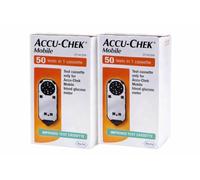 Accu-Chek Mobile Test Cassette (2 Packs of 50)