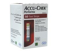 Accu Chek Performa Blood Glucose Test Strips Accurate Blood Glucose Levels 50's
