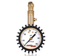 Accu-Gage RS60XA Professional Tire Pressure Gauge with Protective Rubber Guard (60 PSI)