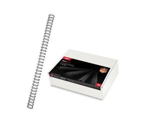 Accu Gbc Wirebind Binding Wires, 6 mm, 55 Sheet Capacity, A4, Black, Pack Of 100, Rg810410