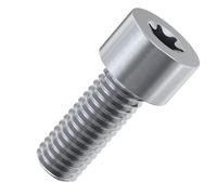 Accu - M2.5 x 8mm T8 Torx Full Thread Cap Screws (ISO 14579) - Stainless Steel (A2) (Pack of 50)
