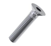 Accu - M3 x 10mm Socket Countersunk Screws (ISO 10642) - Stainless Steel (A2) (Pack of 200)