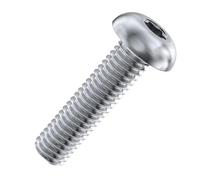 Accu - M3 x 10mm T10 Torx Button Screws (ISO 7380) - Stainless Steel (A2) (Pack of 200)