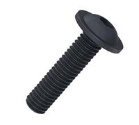 Accu - M6 x 20mm Socket Flanged Button Screws - High Tensile Steel (10.9) (Pack of 20)