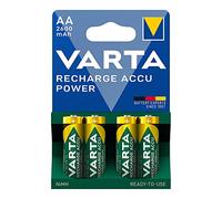 ACCU POWER AA RECHARGEABLE BATTERY - LR06 2600mA (BLISTER 4 units) Ø14.5x50.5mm. Ideal for long and reliable charging, perfect for your essential devices. Recharge and reuse!