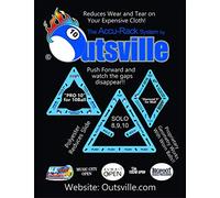 Accu-Rack Outsville Billiards Template Set (Solo, Diamond 9 and Pro 10)