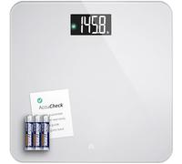 AccuCheck Digital Body Weight Scale from Greater Goods, Patent Pending Technology (Ash Grey)