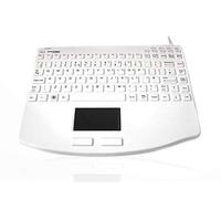 AccuMed 540 V2 - USB Mini Sealed IP67 Antibacterial Medical/Clinical Keyboard with Touchpad