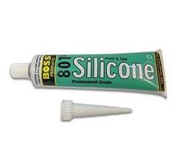 Accumetric Boss 04073CL12 801 Pool & Spa Clear Neutral Cure Silicone Adhesive - 3 oz