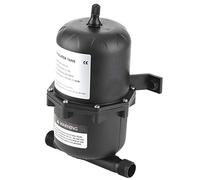 Accumulator Tank NMAT-075-125-01 125PSI Nylon Powerful Accumulator Pressure Tank Water Pump Flow Control Waterproof for Yachts/RV/Boats,0.75L Black