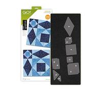 AccuQuilt GO! Storm at Sea Block on Board Fabric Cutting Die