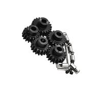 Accuracy Cut Alloy Motor Gear 8mm Shaft Suitable 1.5 Mods Designs Strong Chromoly Steel Pinions Gears For Remote Strong Alloy Steel Gear Upgrades