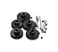 Accuracy Cut Alloy Motor Gear 8mm Shaft Suitable 1.5 Mods Designs Strong Chromoly Steel Pinions Gears For Remote Strong Alloy Steel Gear Upgrades