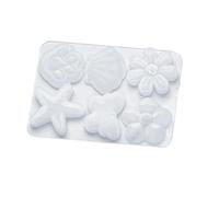 Accuracy Cut Silicone Mold for Jewelry Making Includes Rotating Paw Echinoderm Floral and Butterfly Templates Jewelry Elastomer Molds for Circlets Pendants
