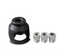 Accuracy Drilling Guide Tool with 2 10mm Bushings for Accurate Wood Boring and Carpentry Projects Aluminum Mixture Building Permanent Aluminum Drill